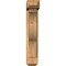 Ekena Millwork Funston Craftsman Smooth Bracket w/ Offset Brace, Western Red Cedar, 5 1/2"W x 18"D x 30"H BKT0604X18X30FST04SWR - alternate 3